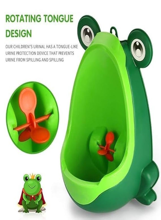 ISTORE Frog Urinal Potty Trainer for Boys - Wall Mounted Removable Potty with Funny Aiming Target & Strong Suction; Easy‑Clean Toddler Pee Trainer, BPA‑Free, Adjustable Height Baby Toilet - Image 4
