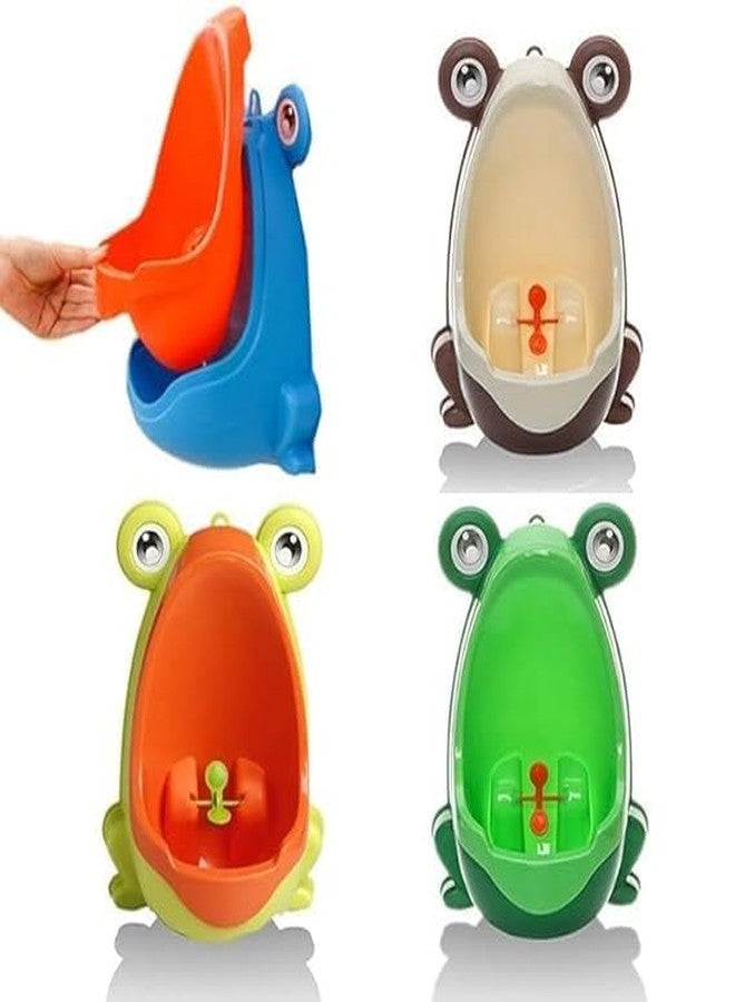 ISTORE Frog Urinal Potty Trainer for Boys - Wall Mounted Removable Potty with Funny Aiming Target & Strong Suction; Easy‑Clean Toddler Pee Trainer, BPA‑Free, Adjustable Height Baby Toilet - Image 2