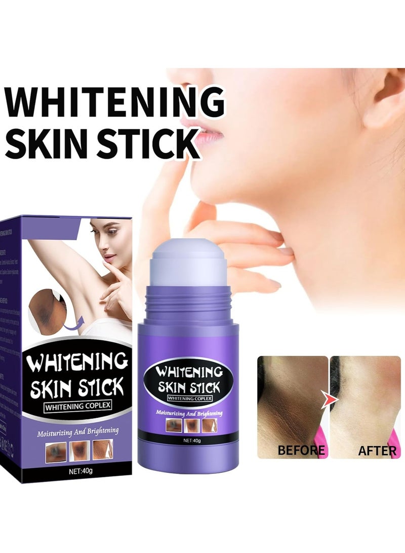 Eelhoe Body Whitening Balm Underarm Knee Neck Moisturizing Light Melanin Brightening Body Care Cream Remove Melanin Improve Dull Brighten Skin Care(40g) - Image 2