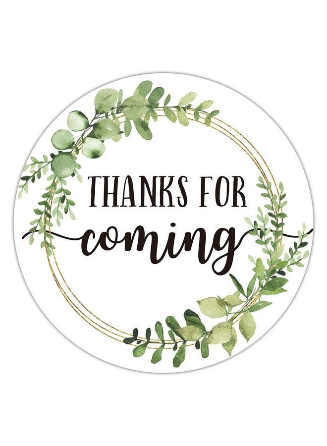 EKSPLODI Thank You Stickers, Thanks for Coming Stickers, Perfect for Baby Shower, Wedding Favor, Birthday Party Favor, 2 Inch Circle, 50 Pack. - Image 1