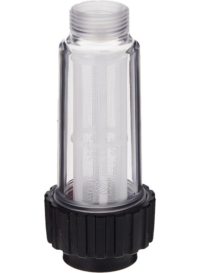 Karcher Water Filter For Pressure Washer Cleaning, 47301270 Transparent/Black - Image 1