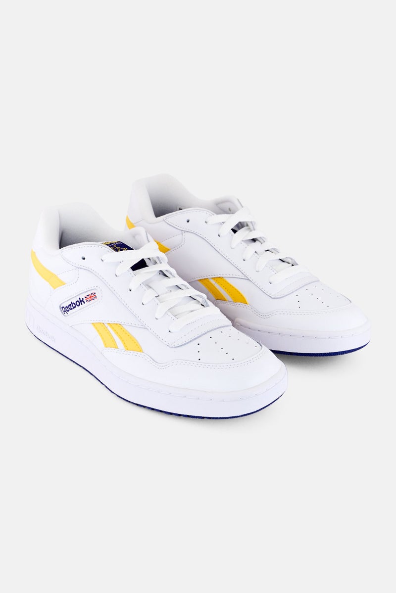 Reebok Men Bb 4000 Mu Lace Up Basket Ball Shoes, White - Image 1