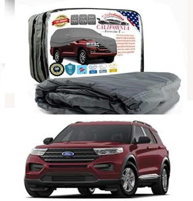 TORONTO Ford Explorer Car Cover 2011–2025 – All-Weather, Waterproof, UV & Dust Resistant - Image 1