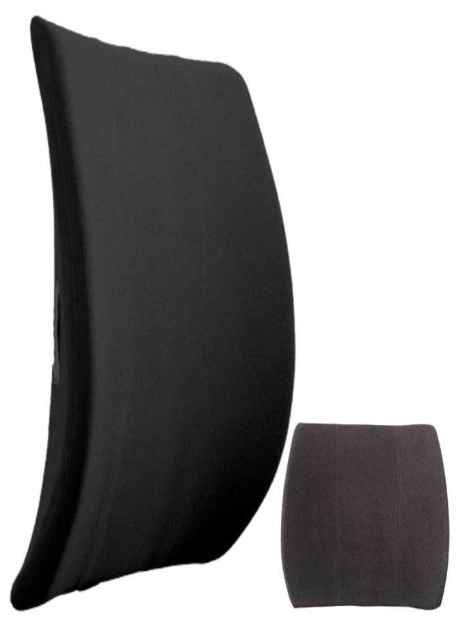 Bodyline Back-Huggar - Thin - Bucket Seat Style - The Original Lumbar Cushion Black - Image 1