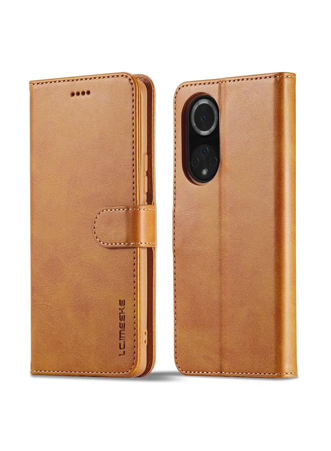 The Bros Case For Honor 50 Pro / nova 9 Pro Calf Texture Leather Phone Case