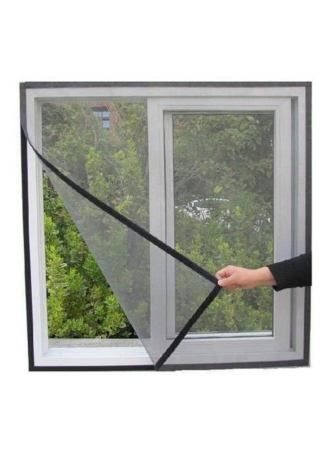 STORE 2508 Store2508 Heavy Quality 120 GSM PVC Coated FIBREGLASS Window Insect Mosquito Mesh Net Screen with Hook & Loop Tape for Installation (Grey, 150 x 180 Cm) - Image 4