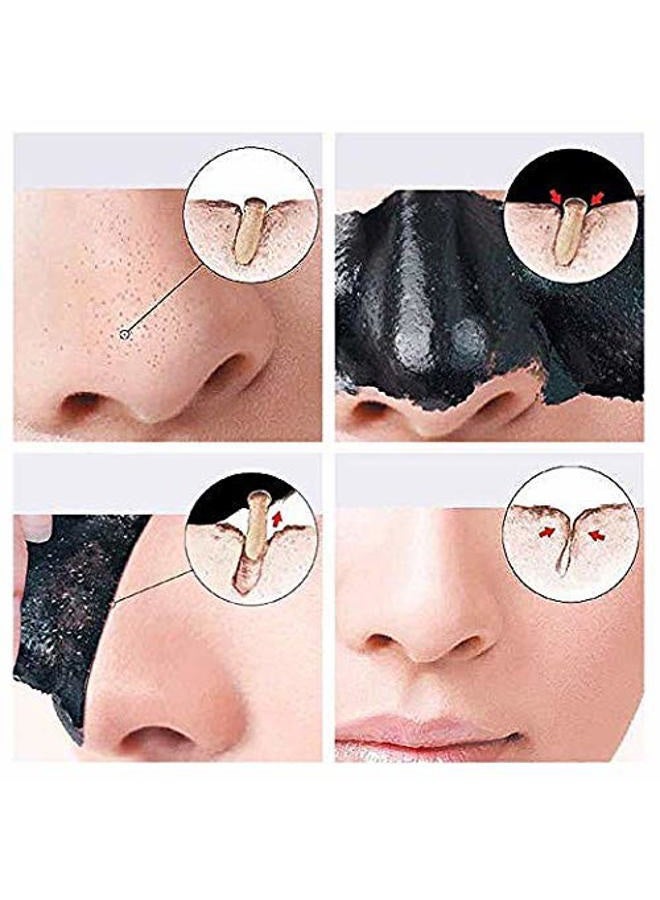 SHILLS Charcoal Face Mask, Peel Off Mask, Charcoal Mask, Peel Off Mask, Deep Cleansing, Purifying, Activated Charcoal Mask with Brush - Image 3