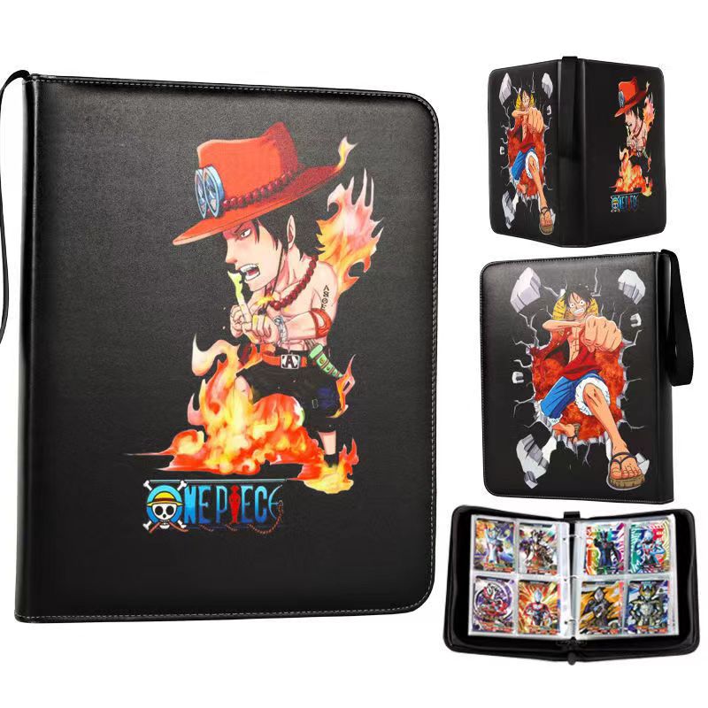 PU Leather One Piece Card Collection Album Ace.