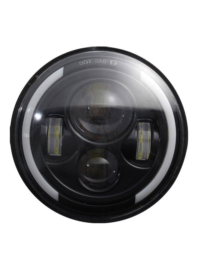 NIBEMINENT 7 Inch Round Shaped LED Front Headlight Replacement - Image 4