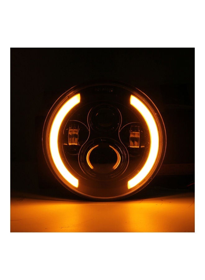 NIBEMINENT 7 Inch Round Shaped LED Front Headlight Replacement - Image 2