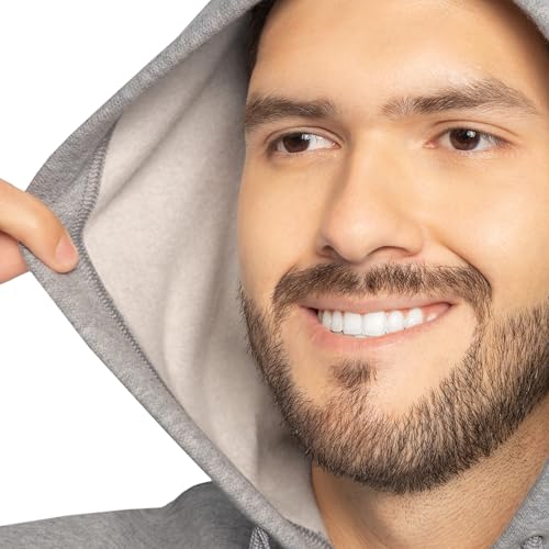 Fruit of the Loom Eversoft Fleece Hoodies, Pullover, Moisture Wicking & Breathable, Sizes S-4x, Grey Heather Full Zip, Large - Image 5