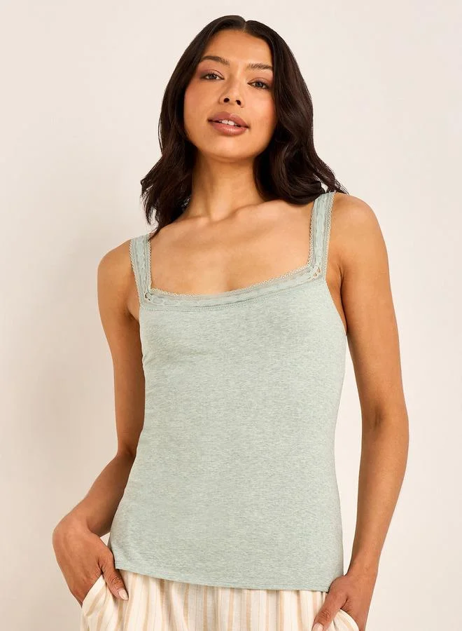 سبلاش فيڤ Shaping Camisole with Lace Trim