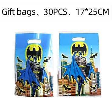 Losede 30Pcs Birthday Party Gift Bags Candy Bags Goody Bags Birthday Party Supplies Decorations (Style 10) - Image 2