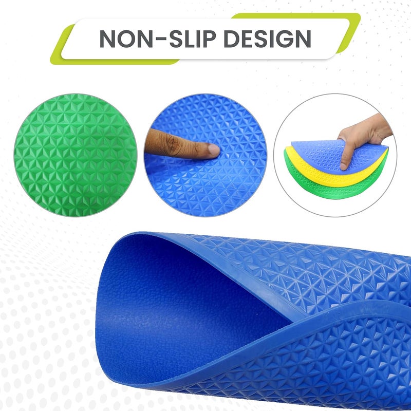 GISCO Spot Markers 9.5 Inch Non Slip Rubber Agility Markers Flat Field Cones Floor Dots for Soccer Basketball Sports Speed Agility Training and Drills | Assorted Colours - Set of 10 - Image 4
