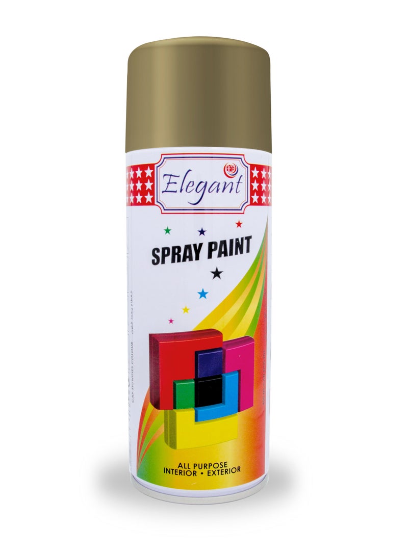 Elegant Spray Paint Chrome Gold 400ml - Image 1