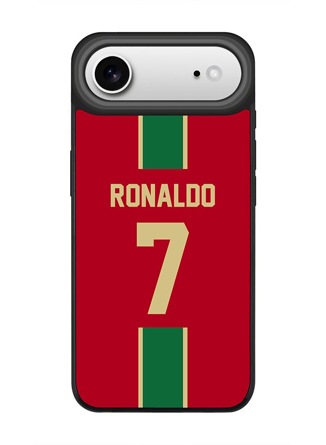 Stylizedd iPhone Air Case, [Compatible with MagSafe] Slim Magnetic cover Phone Case iPhone Air -Football - Portugal,  Ronaldo - Image 1