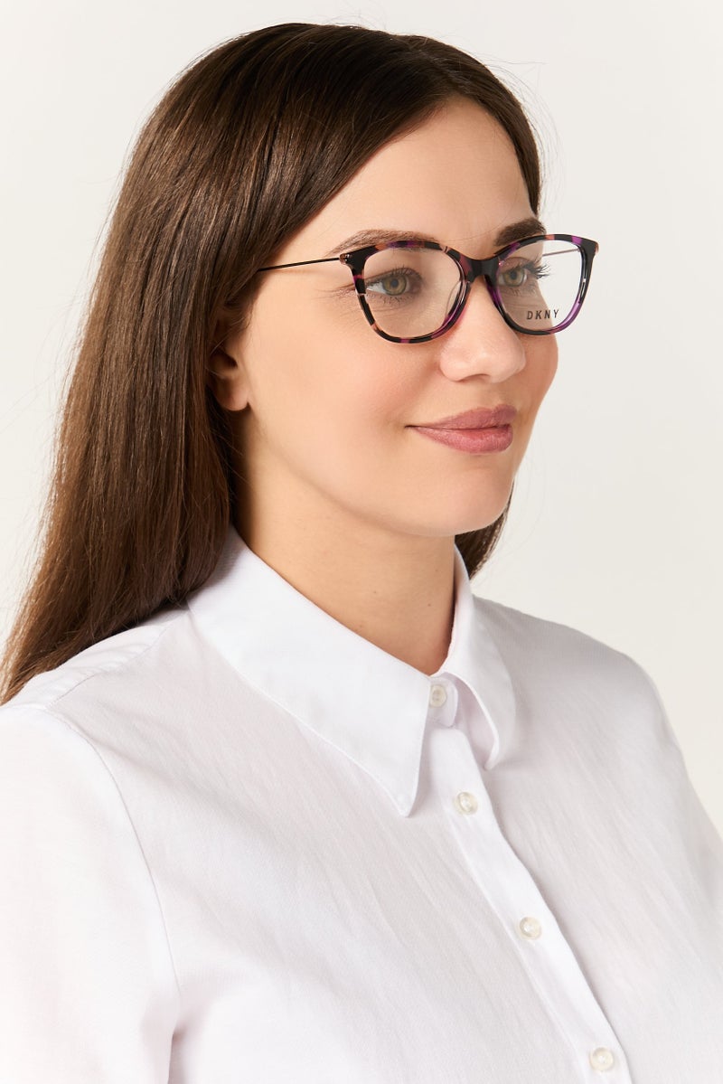 DKNY Women DK7009 Butterfly Eyeglasses, Multicolor - Image 2
