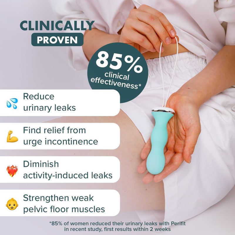 PERIFIT Pelvic Floor Exerciser with App  Kegel Trainer  Strengthen Your Pelvic Floor get Better Bladder Control Stronger Pelvic Support Pink - Image 2