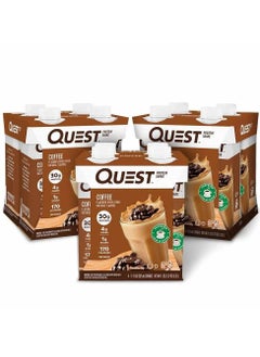 QUEST NUTRITION Quest Protein Shake Coffee Flavor 325ml Pack of 12  - Image 1