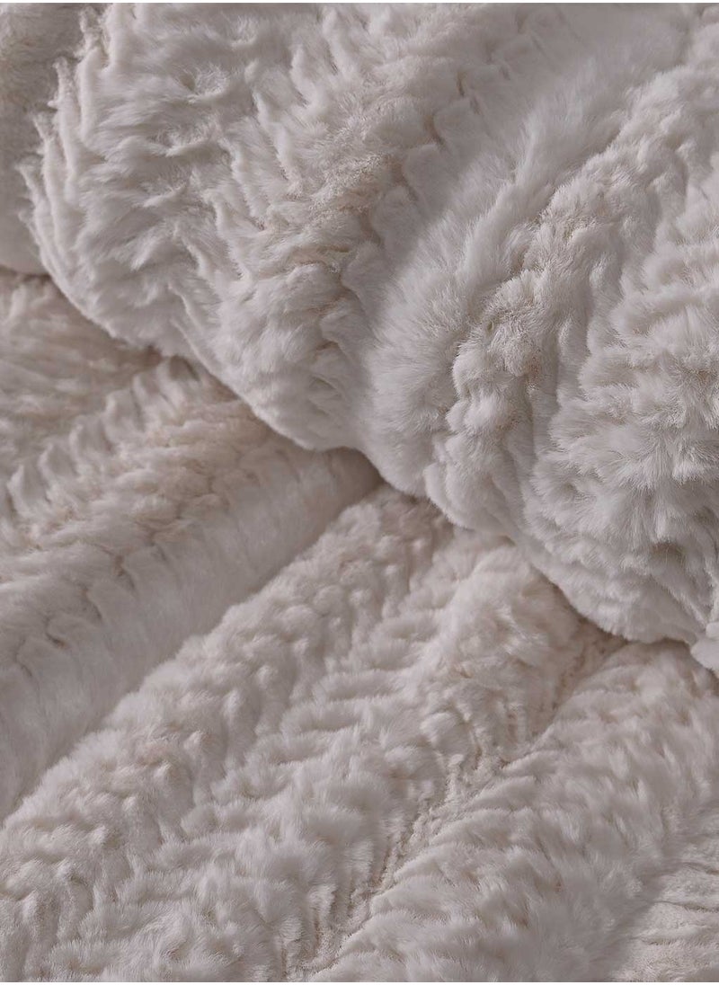 Family Bed Fox quilt set fur 3 pieces size 240 × 240 cm model 1628 from Family Bed  - Image 3