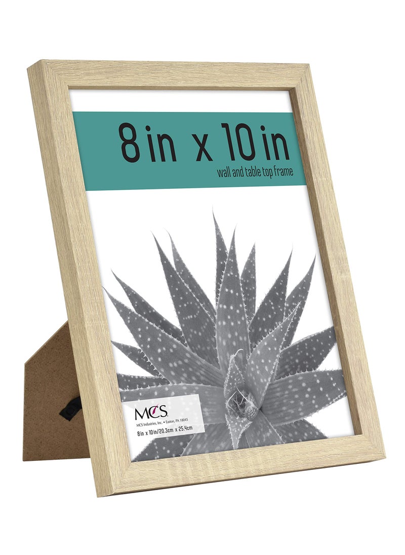 MCS MCS Gallery Essential Picture Frames  Photo Gallery Wall Frame Set  Natural Woodgrain  8 x 10 Inch  6-Pack  - Image 2