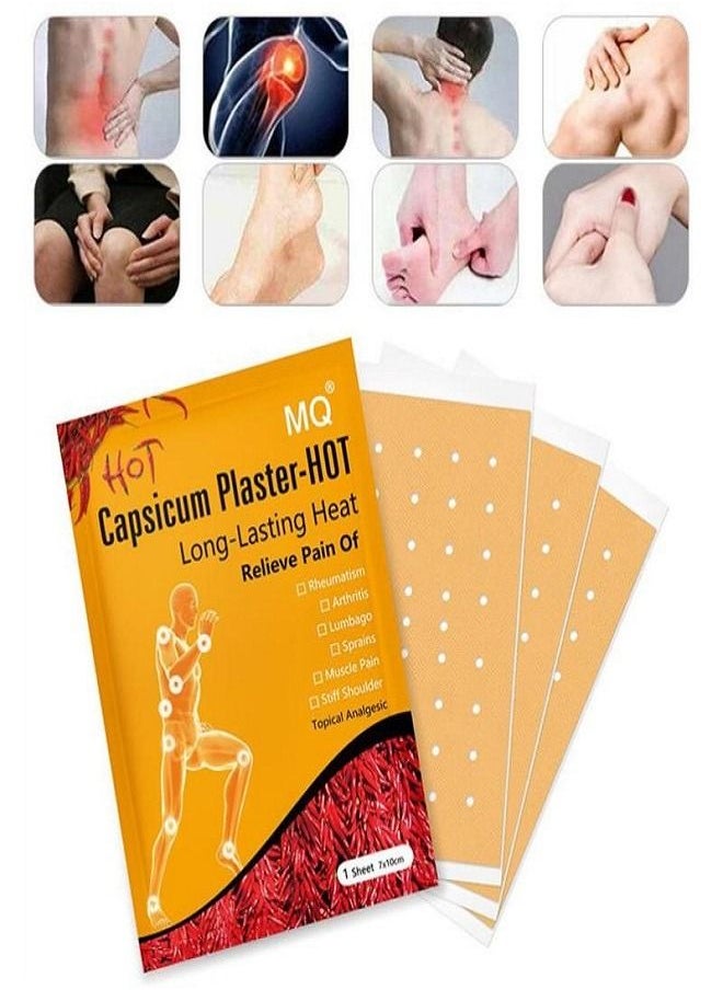 MQ - Heat Patch for Back, Shoulders, and Body – Muscle and Joint Pain Relief Patches – Thermal Patch for Spine – Suitable for Men and Women – Back Patch, Pain Relief Patches, Thermal Patches, Miracle Pain Patches, Back Pain Patches, and Muscle Pain Relief Patches. - Image 1