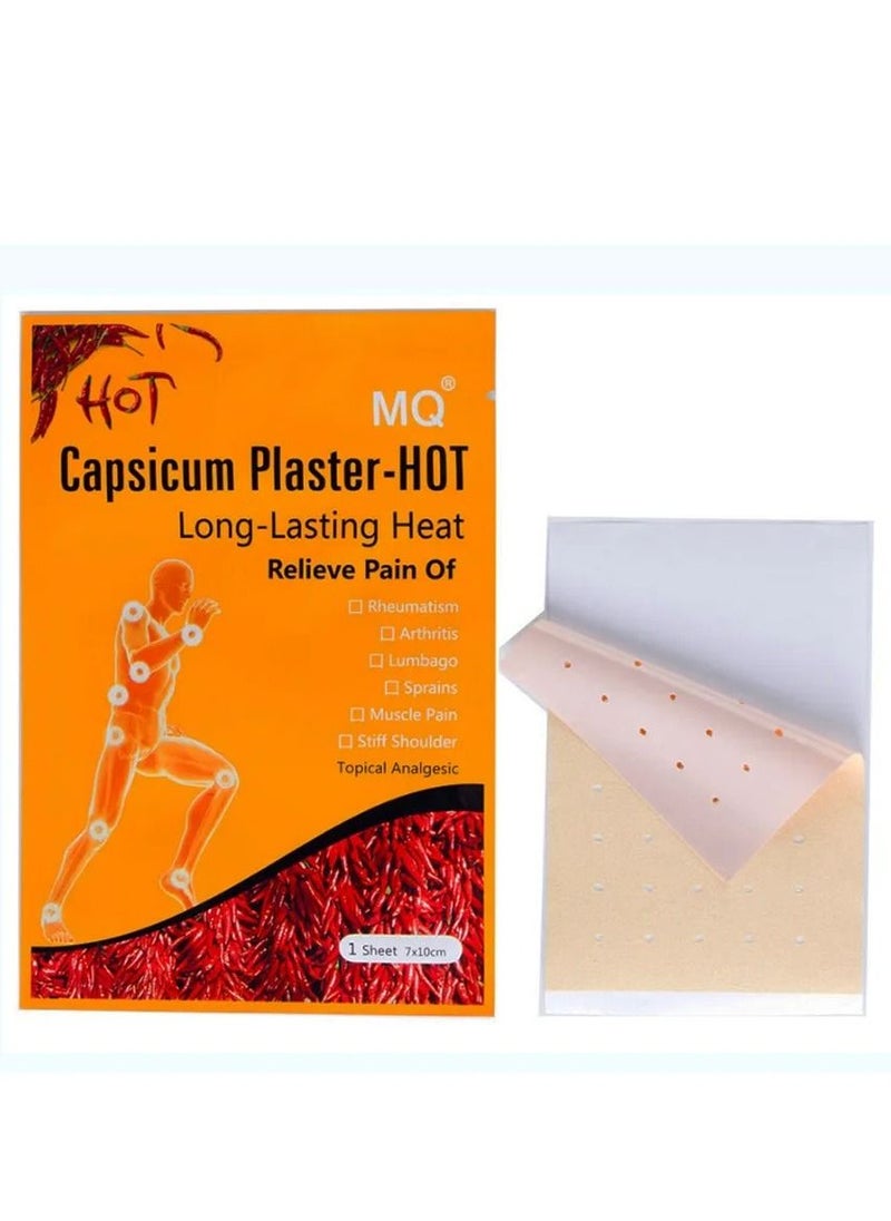 MQ - Heat Patch for Back, Shoulders, and Body – Muscle and Joint Pain Relief Patches – Thermal Patch for Spine – Suitable for Men and Women – Back Patch, Pain Relief Patches, Thermal Patches, Miracle Pain Patches, Back Pain Patches, and Muscle Pain Relief Patches. - Image 1