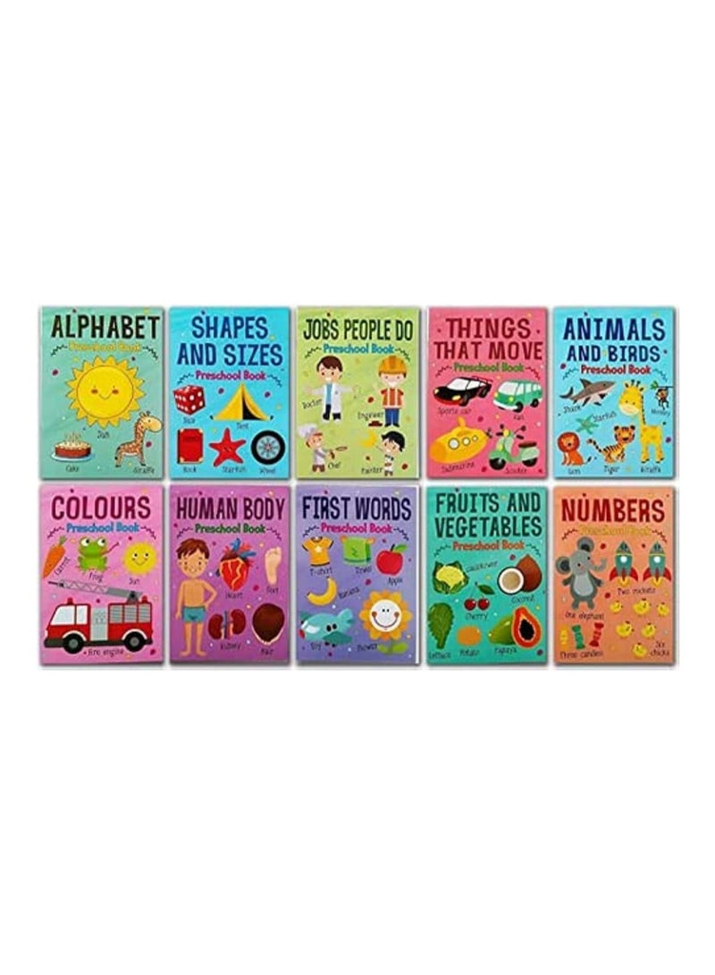 DeloPik Learning Bag Activity Books (Pre-School)-Set of 10  - Image 2