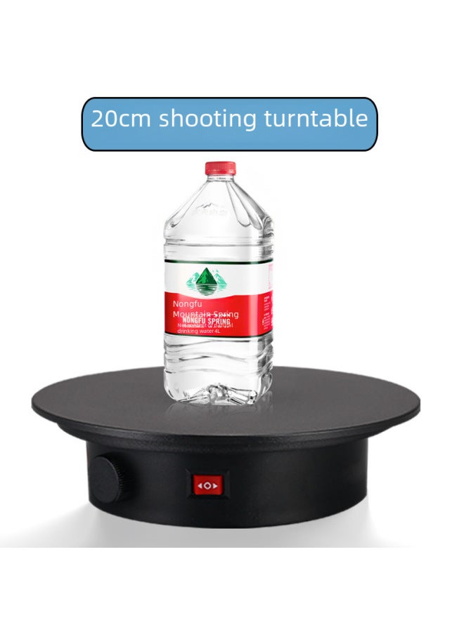 ComXim Electric Turntable Rotating Display Table Photography Live Trinkets Model Display Rack Rotating Table Base Rechargeable Speed Regulation - Image 4