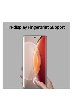 RINCO 2Packs Soft TPU Screen Protector Compatible with Vivo V30/V30 Pro/V29/V29 Pro/V27/V27 Pro 5G, Flexible TPU Film ,Anti-fingerprint Bubble-free HD Clear Protective Film  - Image 2