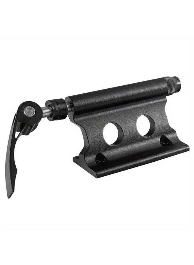 حامل دراجة هوائية أسود للشوكة مثبت على السيارة مع تحرير سريع لحامل الدراجة على سيارة الدفع الرباعي - Image 1