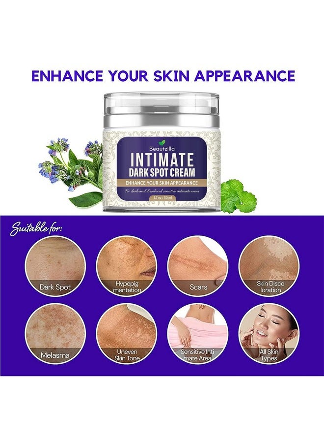 Beautzilla Beautzilla Moisturizing Intimate Area Dark Spot Corrector with Instant Results for Knees, Elbows, Underarms, and Thighs  - Image 3