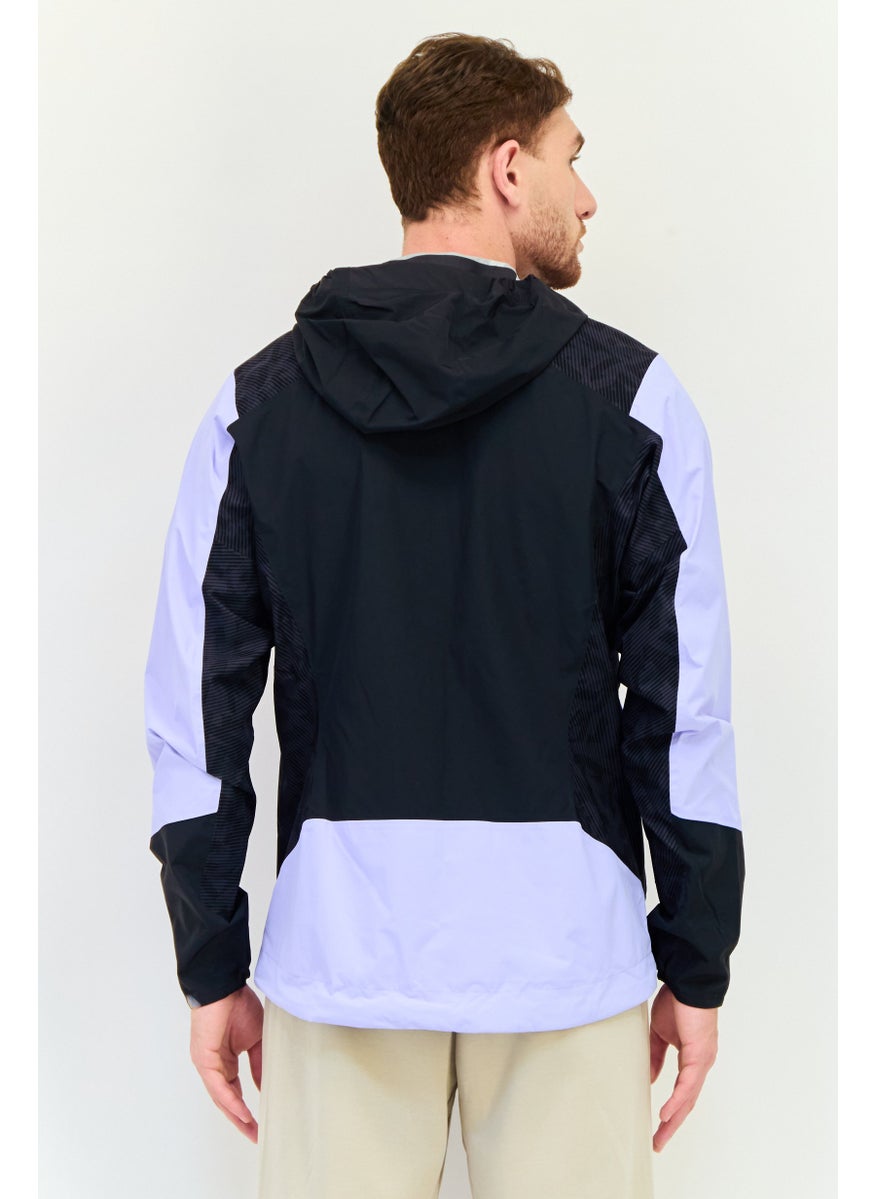 Adidas Men Sportswear Fit Long Sleeves Outdoor Jacket, Multicolor  - Image 3