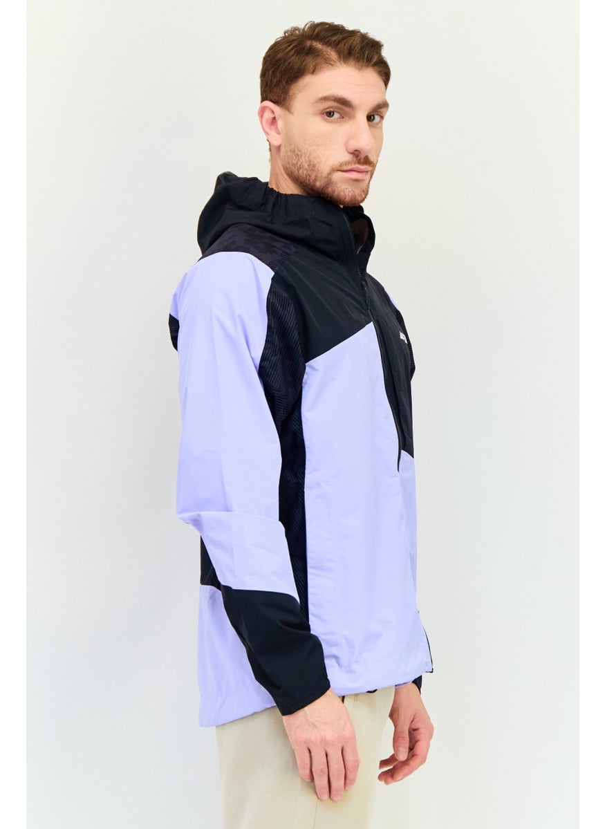 Adidas Men Sportswear Fit Long Sleeves Outdoor Jacket, Multicolor  - Image 2