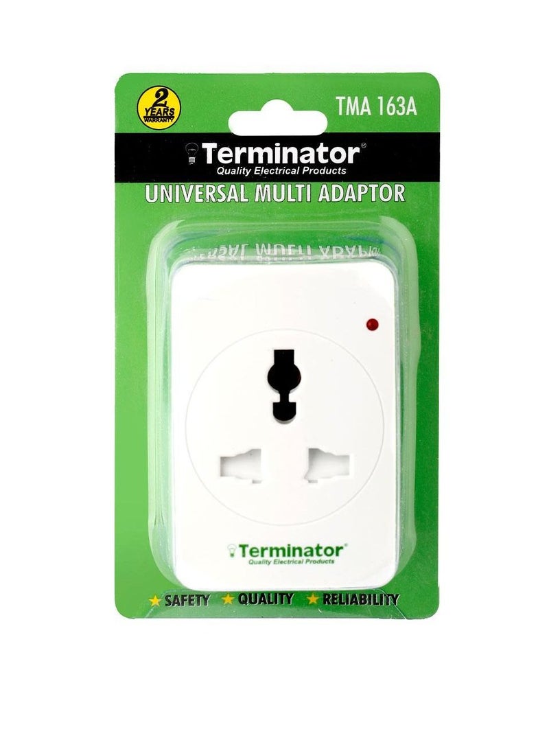 Terminator 3 way Universal Multi Travel Adaptor TMA 163A  - Image 3