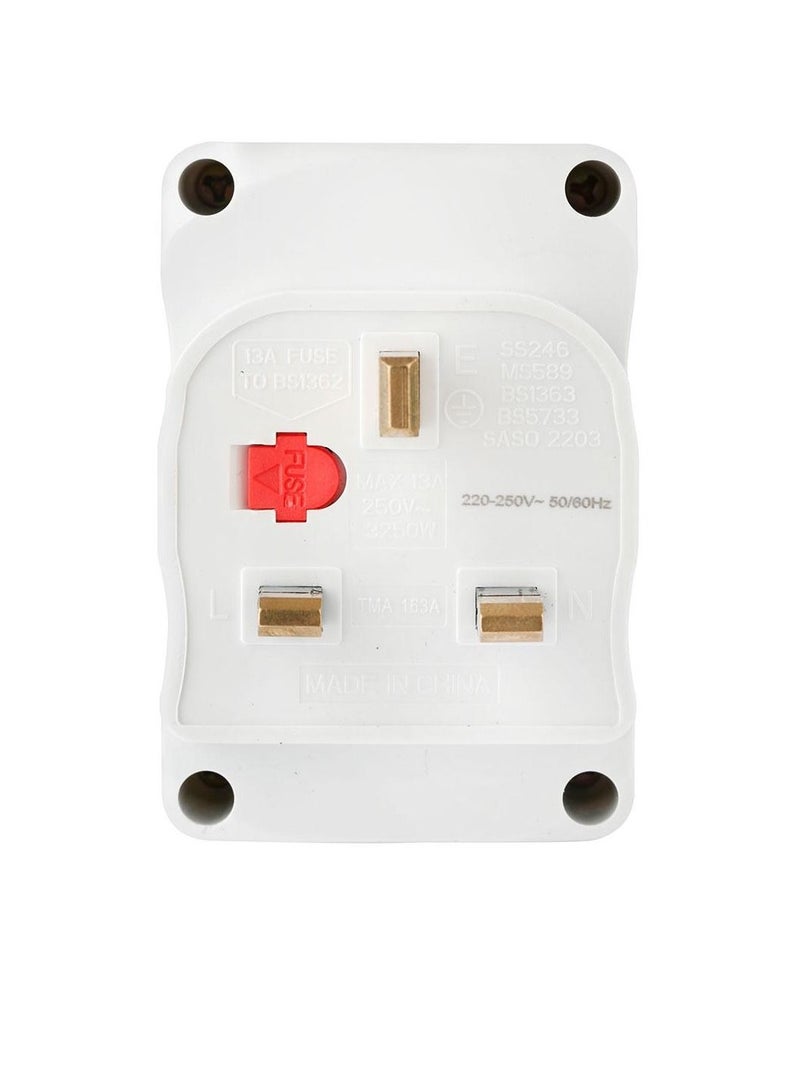 Terminator 3 way Universal Multi Travel Adaptor TMA 163A  - Image 2