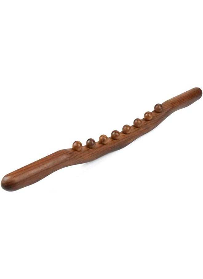 Arabest - Bead Massage,Roller Stick Wood Gua Sha Tool,for All of Your Body SPA Massager 52cm,for Anti Cellulite,Maderotherapy,A Perfect Gift to Your friends - Image 1