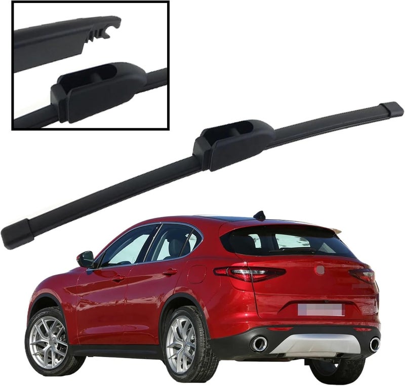 Wivplex 13" Rear Windshield Wiper Blade for Alfa Romeo Stelvio - Image 4