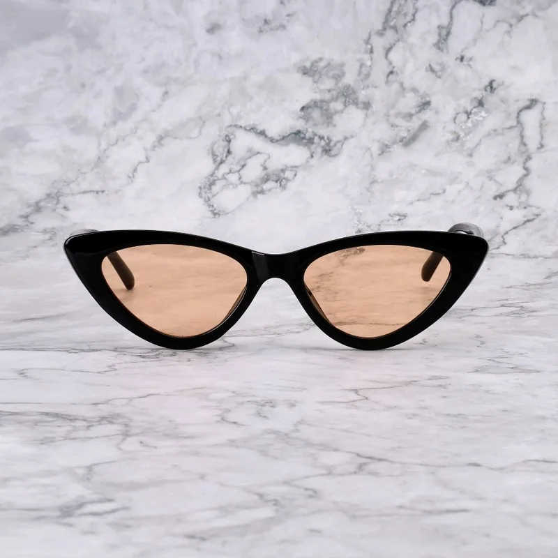 Explicit Poets EXPLICIT POETS 28EP3-BELLA BLACK-PEACH SUNGLASSES