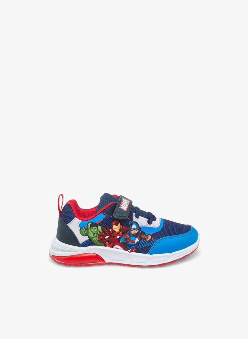 MARVEL Boys Hook & Loop Ankle Sneakers - Image 1