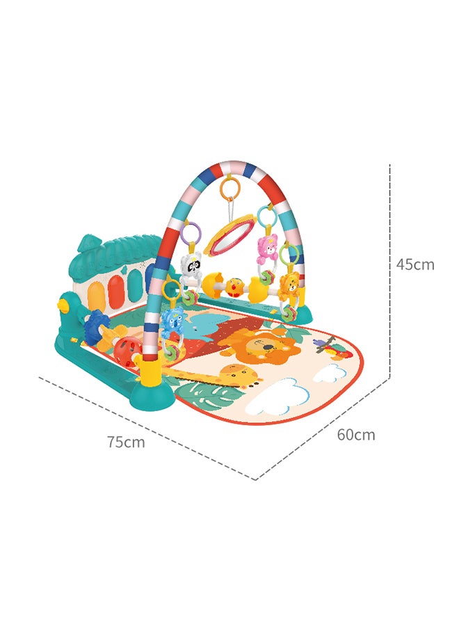 HUANGER Multi Function Decorated, Beautiful Designs Piano Fitness Play Mat With Music And Light  - Image 4