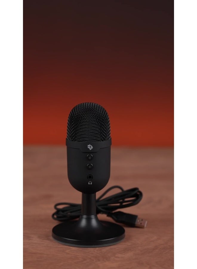 Porodo Gaming Omni-Directional USB Microphone - Black - Image 3