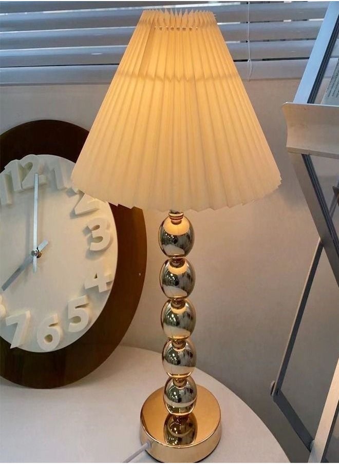 C&C Home Modern Design USB Rechargeable Acrylic Aluminum Table Lamp 23 x 36 Centimeter  - Image 1