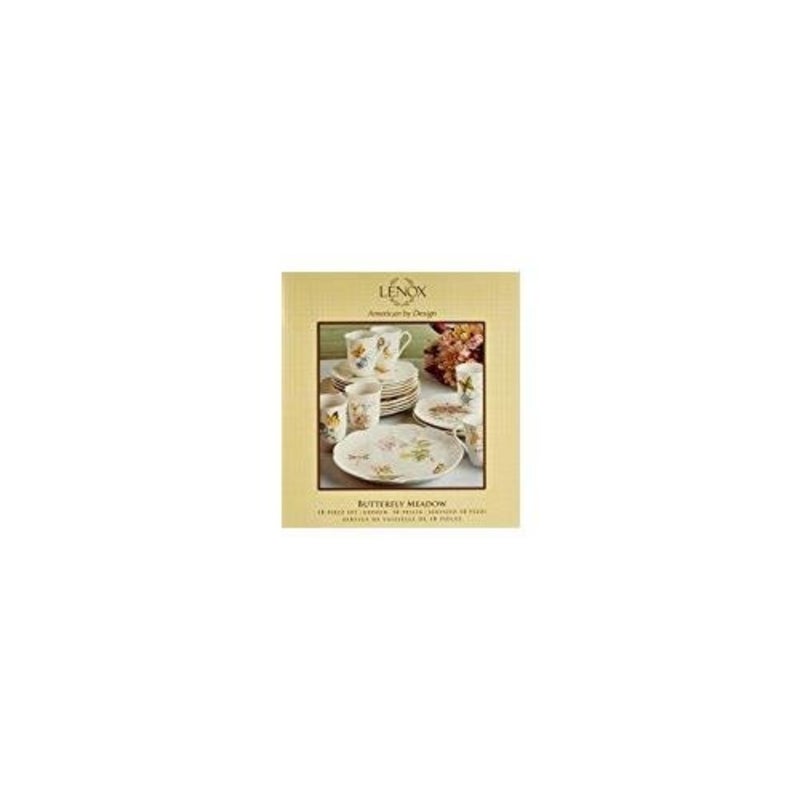 Butterfly Meadow Dinnerware Set for everyday dining, ceramic material, white color, chip-resistant and dishwasher-safe - Image 4
