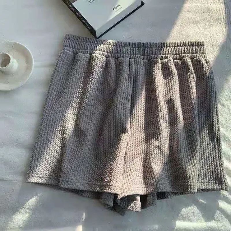 2024 Summer 3D Jacquard Womens Casual Set Gray Pants [Single Piece]] 