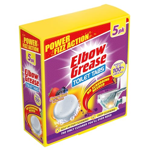 Elbow Grease Toilet Tabs Berry 5 Pack - Image 1
