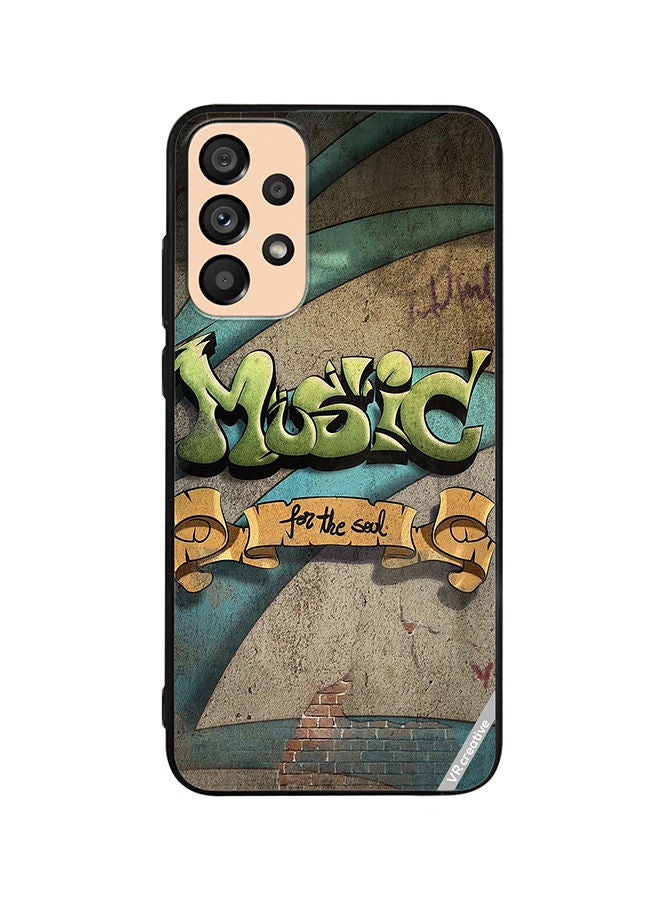 VR CREATIVE Protective Case Cover For Samsung Galaxy A72 Music For The Soul Design Multicolour - Image 1