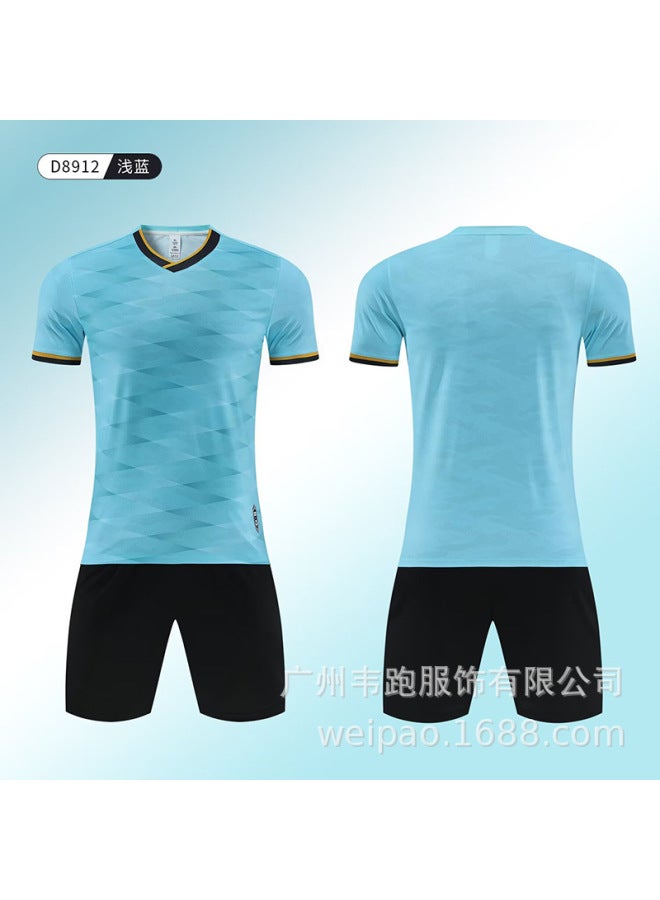 Light Blue Football Jersey - Image 1