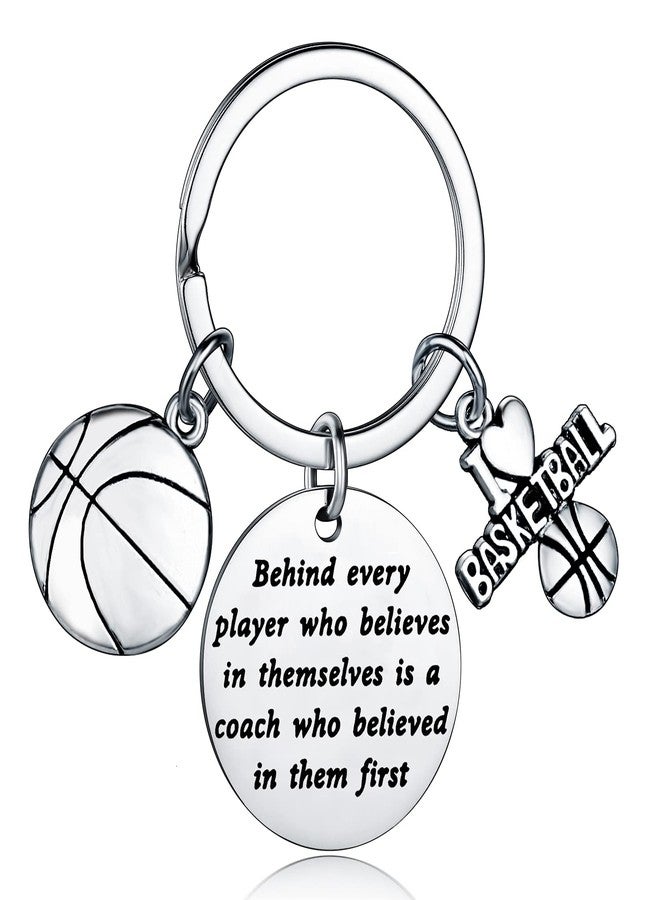 YEEQIN Gift for Coach Basketball Coach Keychain Basketball Coach Gift key chain Gifts For Coach Appreciate Coach Gifts - Image 2