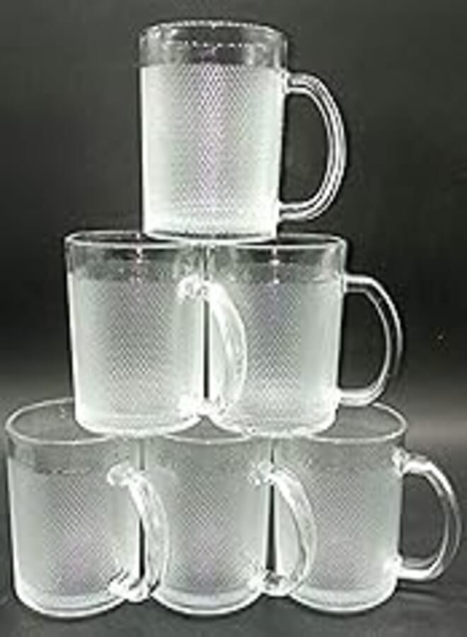 OR Fitfit Sugar Glass Mug Set of 6